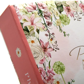 Album na zdjęcia wsuwane Flower Różowy na 200 zdjęć 10x15